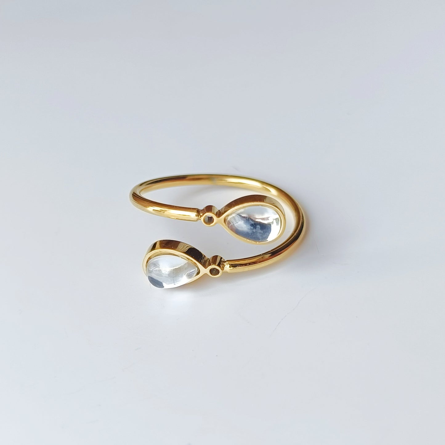 Carla Pearl White Ring