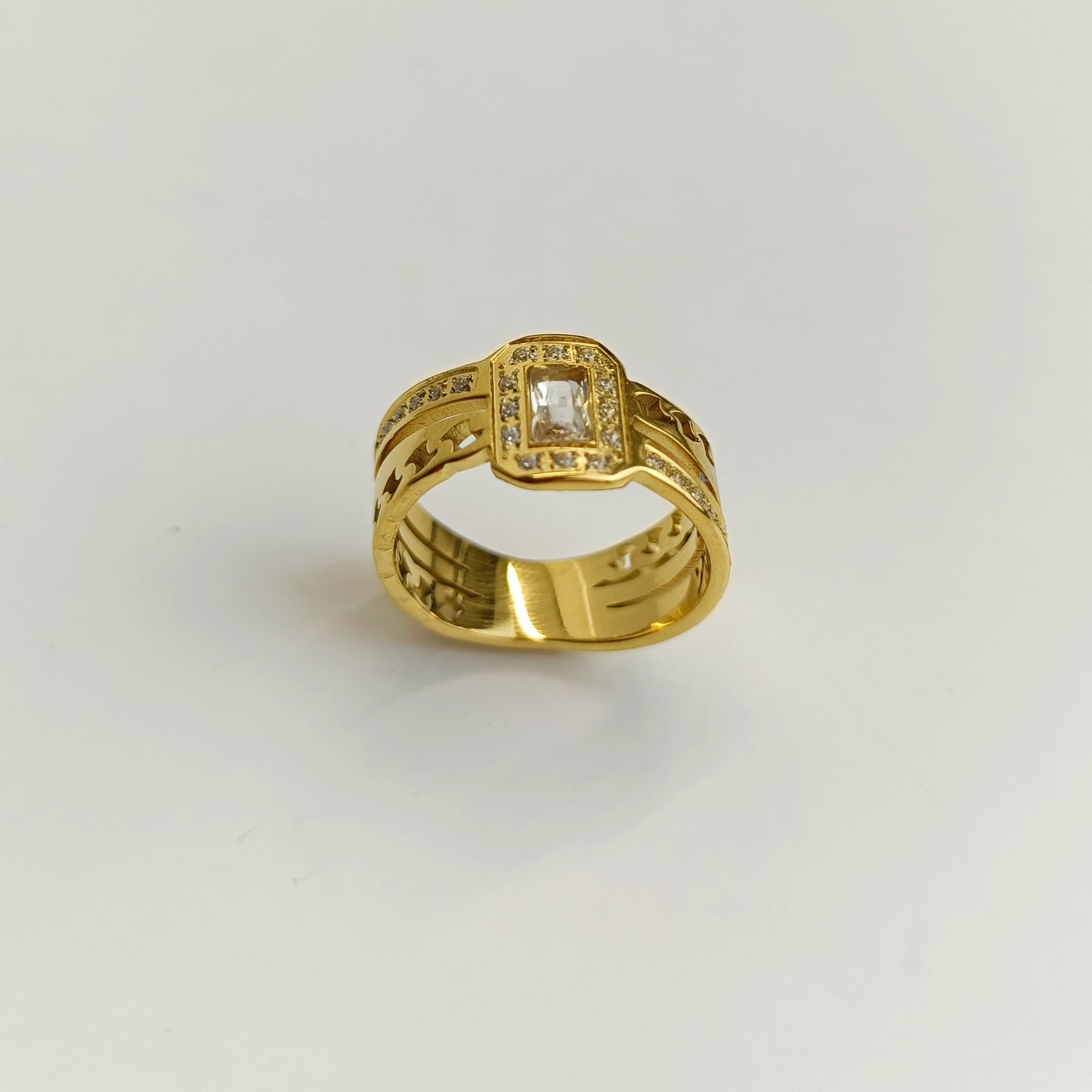 Stainless steel arinas ring