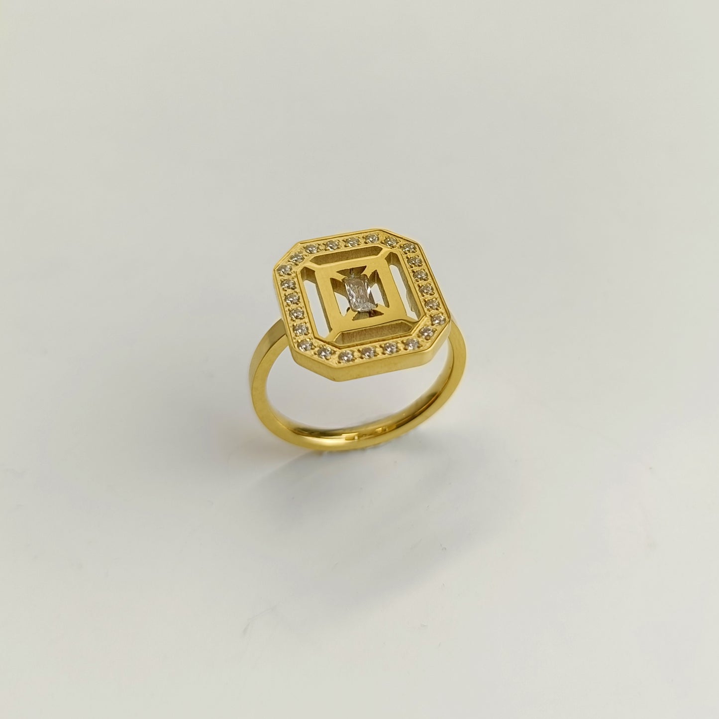 Stainless steel arinas ring