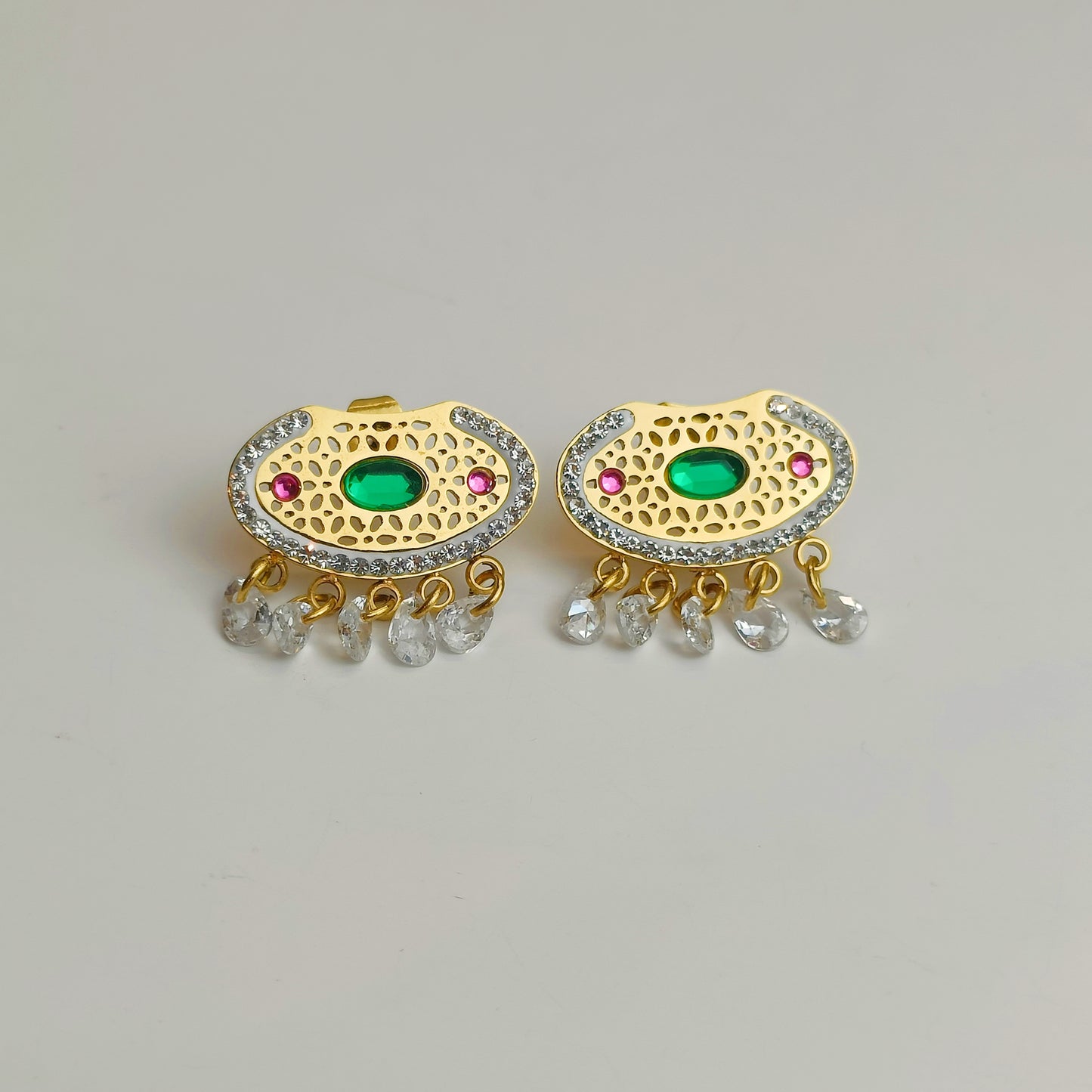 Soraya earring with rhinestones